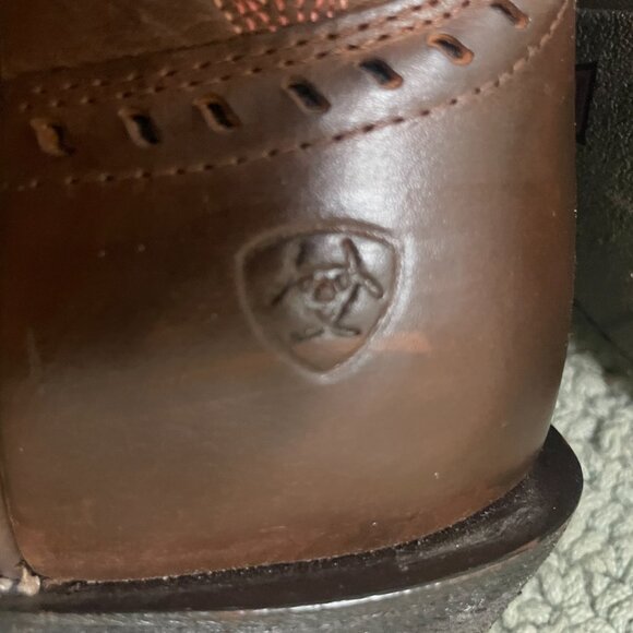 Ariat Heritage Rancher Cowboy Women's 7B Pink Stitching - Picture 6 of 12